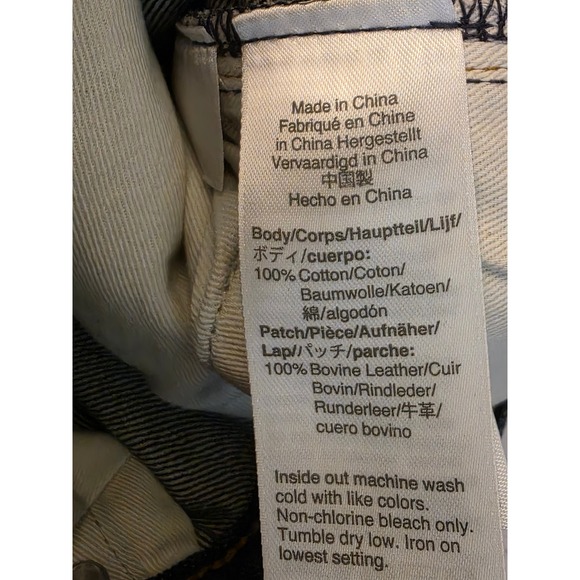 J Crew 770 Straight Dark Wash Mens Jeans Size 31x30 - Picture 8 of 8